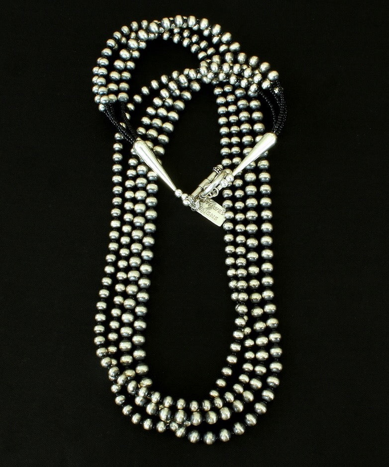 Alana Leigh 4-Strand Pearl Bracelet - Ann's Fabulous Closeouts